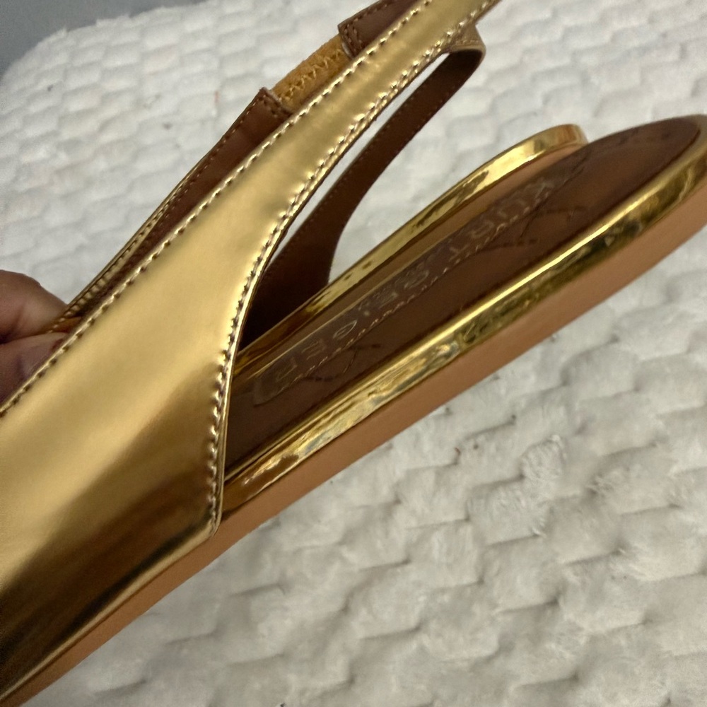 KURT GEIGER BELGRAVIA FLAT SLINGBACK SIZE:8.5 - Picture 6 of 7